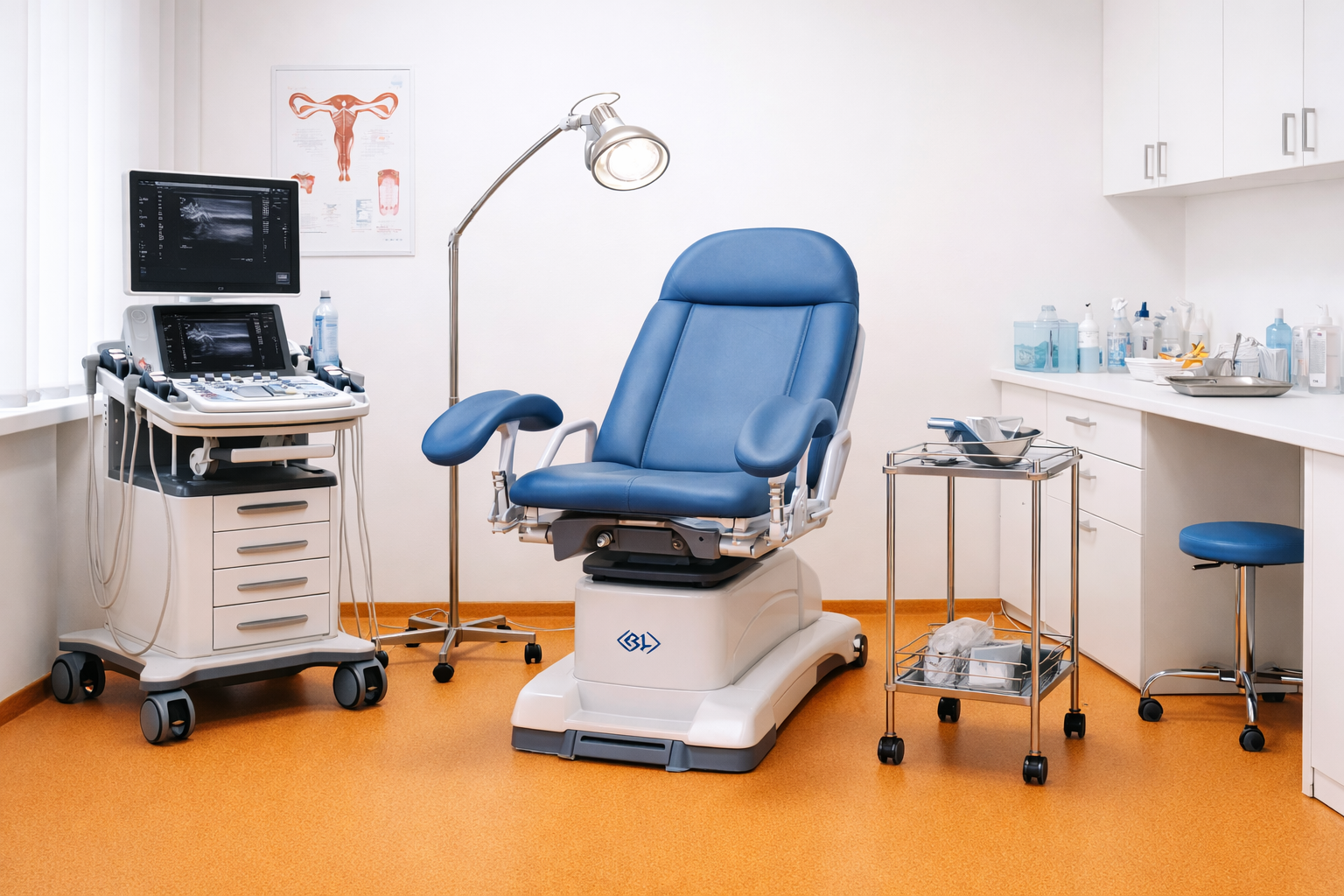 Prostředí gynekologické ambulance JST Medical Pro